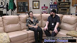 Mara Luv's Intense Physical Exam With Vibrator