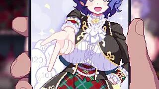 Anime Girl Lakrishub Shows Off Wild 3D Action With Stunning Curves