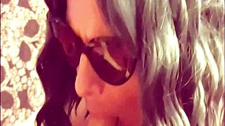 i think she reallly loves suckin my uncut cock in blowjob