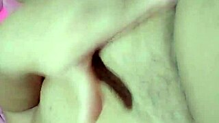 cleaning honey off my vibrator and cumming again, so hot