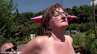 public mature anal orgy with huge banging and big natural tits 😈