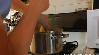 mamma deepthroats then rides hard