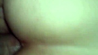 Mature woman teases with her little ass, ready for action?