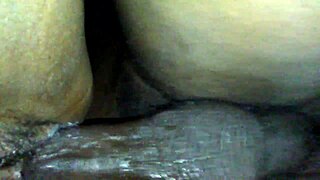 Cum Drips From Ripped Clothes On Ass