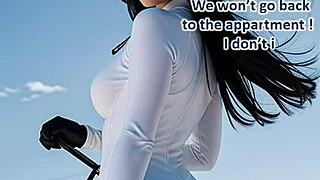 Week-End Ski Resort PART 3 - AI ILLUSTRATED Leather Fetish Dream!