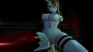 Monster girl island halloween special with elfa neko and slimer dominating 😈