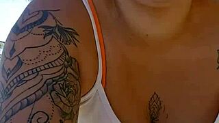 I recorded this hot video for my lover on the beach 😍