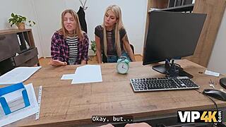 yo, vip4k’s hot blonde zlata shine is cheating on her gf with the big boss!