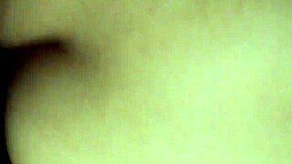 In the doggystyle position, she bends over showing her nice ass for a close view