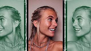 Madisyn Huntt Shows Off Bikini Outfit With Twerk Nipslip And Cameltoe