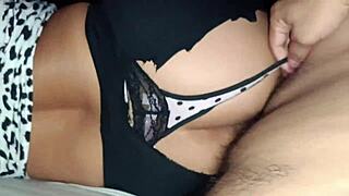 Home alone with girlfriend's friend leads to uncensored cowgirl riding and dripping pussy action