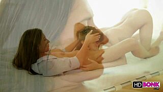 Stunning Brunette Babes Engage In Bold Outdoor Lesbian Fingering And Oral