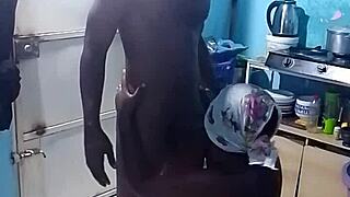 i'm getting wet in the kitchen with big tits and pussy lips, ready for doggystyle fucking!