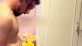 3 Ladyboy Slut Secretary Sucks Boss's Handsome Muscle Cock Instead of Lunch