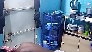 i'm getting wet in the kitchen with big tits and pussy lips, ready for doggystyle fucking!