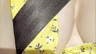 i flash my big tits while driving in the car