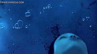 Look At This Sexy Asian Skinnydipping Nude In The Pool!