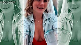 Madisyn Huntt Shows Off Bikini Outfit With Twerk Nipslip And Cameltoe