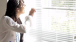 nudist latina babe rimming her lesbian roommate