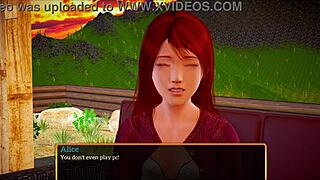 My new family episode with big tits milf and brunette redhead.