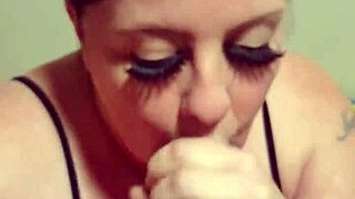 She said, 'My head game is on point with this sloppy toppy on his big black cock.'