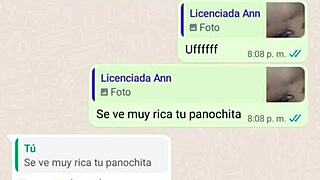 Mi madrastra se pone caliente por chat in public web session