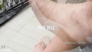 Dirty feet worship and piss drinking session