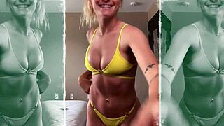 Madisyn Huntt Shows Off Bikini Outfit With Twerk Nipslip And Cameltoe
