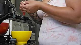 Pregnant Woman Showing Off Her Big Ass