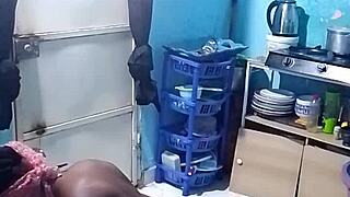 i'm getting wet in the kitchen with big tits and pussy lips, ready for doggystyle fucking!