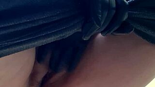 i caught my real teacher masturbating at school with big clit and orgasm