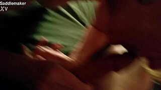 Joanna sucks mature milf granny cock in amateur blowjob