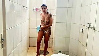 Guided jerk off in the shower tour