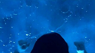 Look At This Sexy Asian Skinnydipping Nude In The Pool!