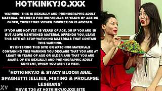 Lesbians Fist Assholes in Extreme Prolapse Session