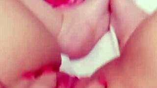 latina woke up horny alone touching her fat ass and bare feet