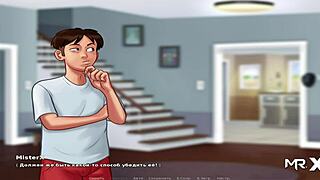 Summertime Saga: Fingering Her Pussy In Episode 3.40