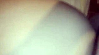 The neighbor fucks my big ass while I masturbate with vibrator in homemade video