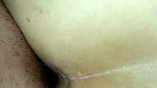 Chubby Amateur Gets Anal Creampie in Personal POV Footage