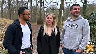 Georgia’s Dream Body Gets Nailed by Two Guys in Wild Outdoor Threesome!