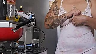 Pregnant Woman Showing Off Her Big Ass