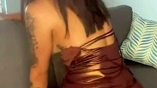 Young sexy girlfriend films solo masturbation with dildo for boyfriend