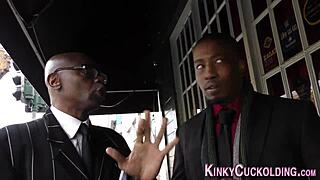 Wow, babe cuckolds her loser hubby with monster cock!