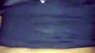 Stepmom rides big black cock in taboo homemade session. Bent over in doggystyle.