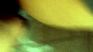 In the doggystyle position, she bends over showing her nice ass for a close view