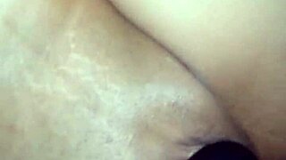 The neighbor fucks my big ass while I masturbate with vibrator in homemade video