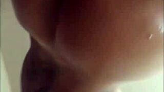 oiled-up teen on sybian machine for big orgasm