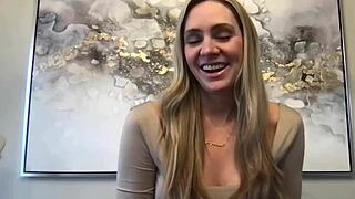 Meet JJ, fresh blonde milf model with long legs