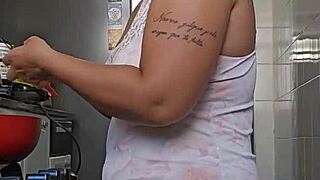 Pregnant Woman Showing Off Her Big Ass