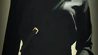 Ladyboy Shows Off Cumshot in Public Spot